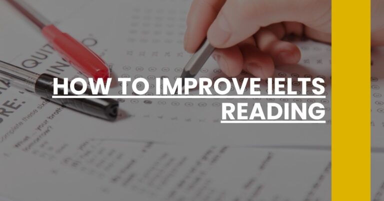 How to Improve IELTS Reading Feature Image