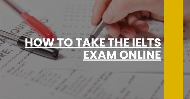 How to Take the IELTS Exam Online Feature Image