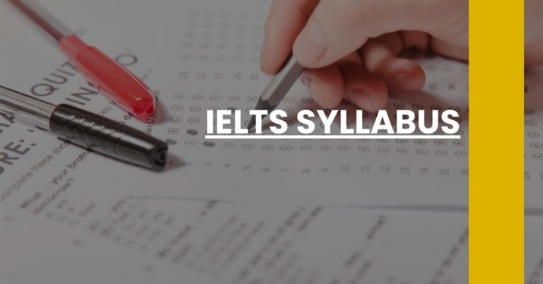 IELTS Syllabus Feature Image