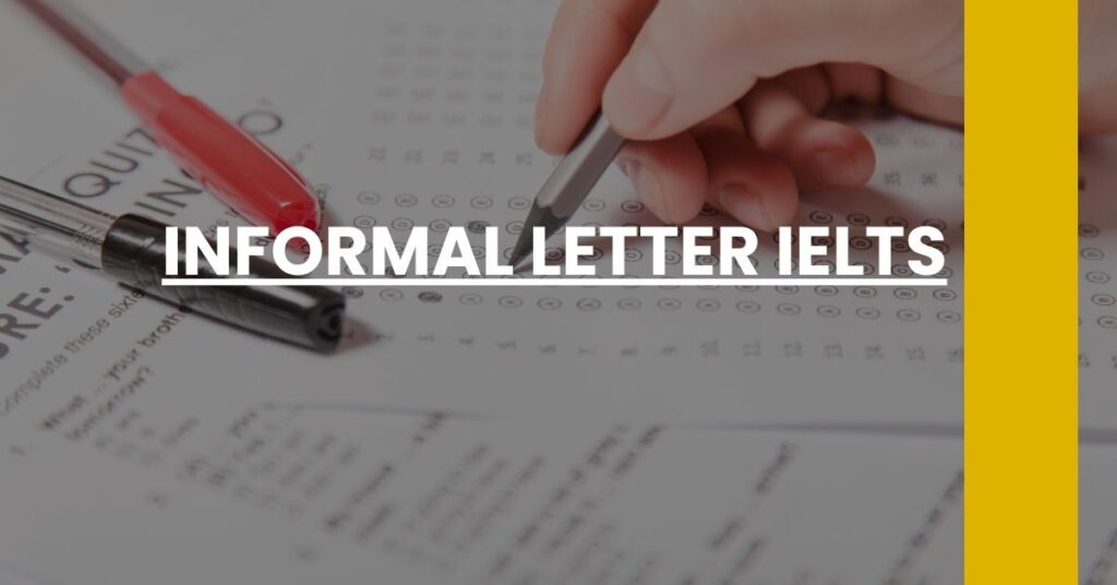 Informal Letter IELTS Feature Image